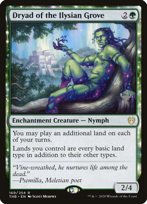 Dryad of the Ilysian Grove (Promo Pack) [Theros Beyond Death Promos] - MTG Single