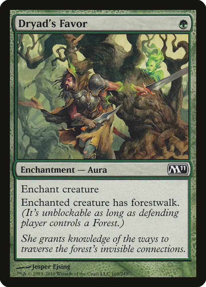Dryad’s Favor [Magic 2011] - MTG Single