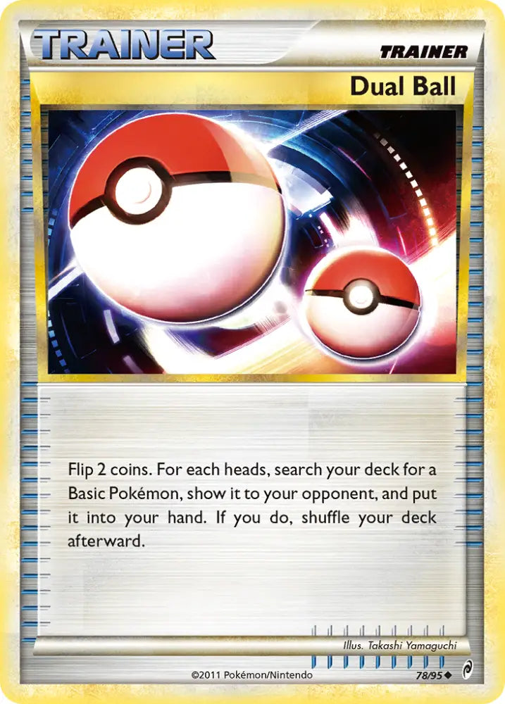 Dual Ball (78/95) [HeartGold & SoulSilver: Call of Legends] - Pokemon Single