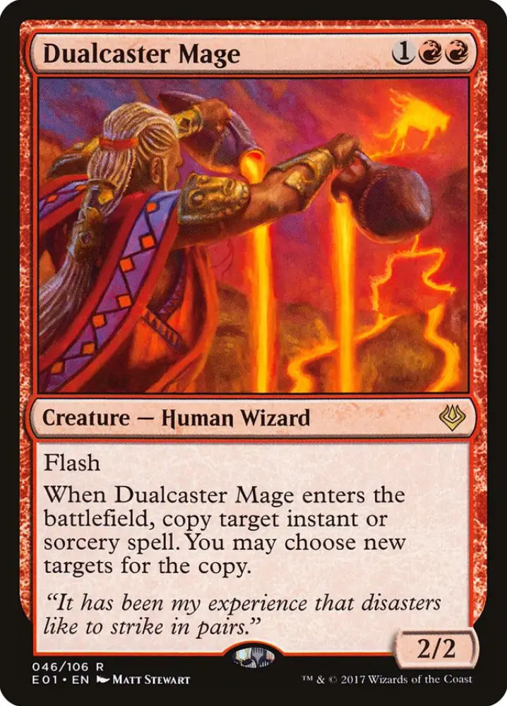 Dualcaster Mage [Archenemy: Nicol Bolas] - MTG Single