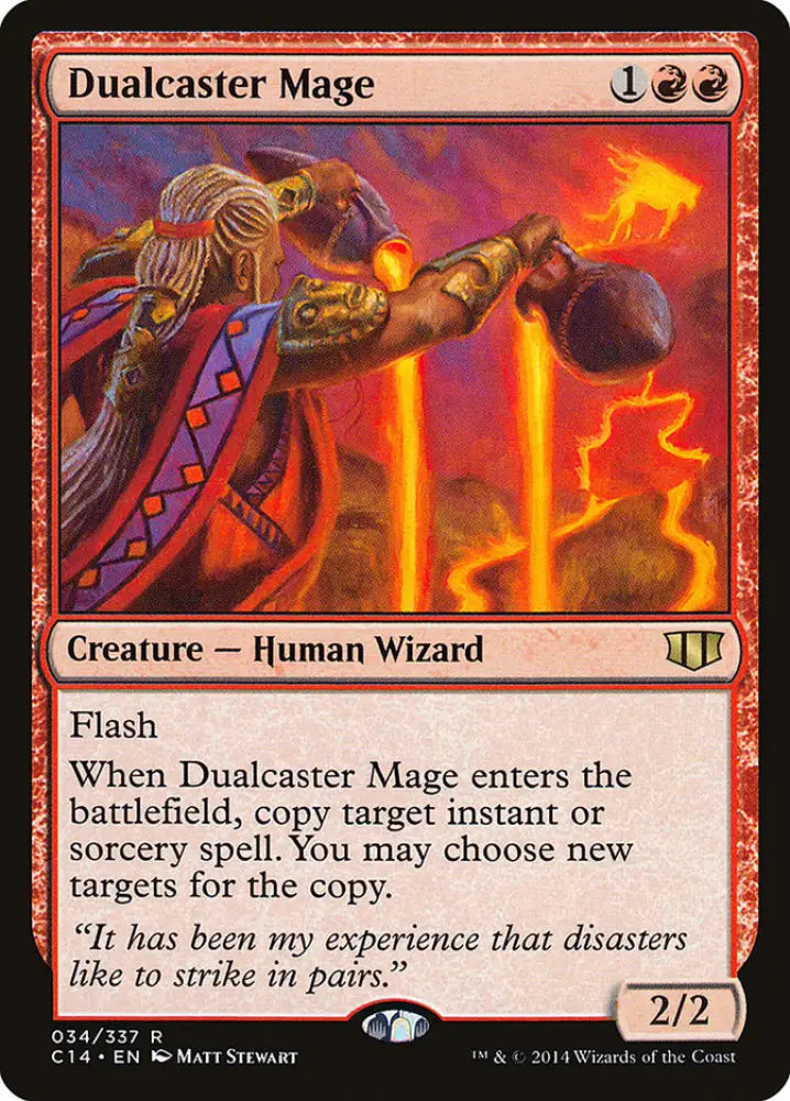 Dualcaster Mage [Commander 2014] - MTG Single