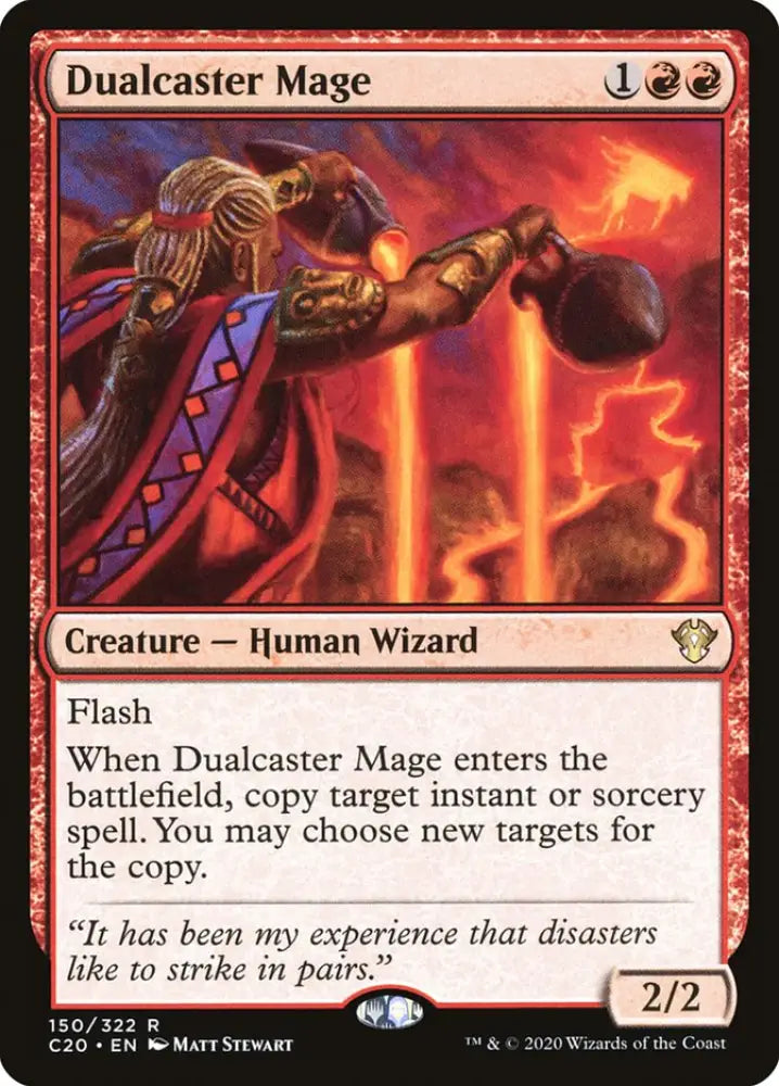 Dualcaster Mage [Commander 2020] - MTG Single