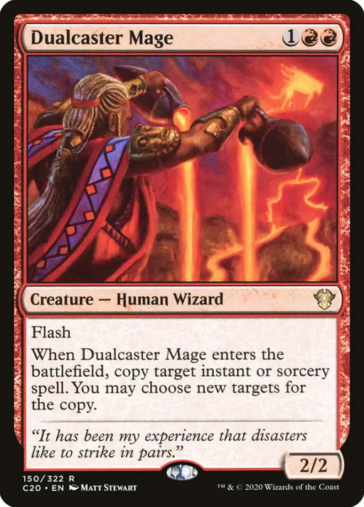 Dualcaster Mage [Commander 2020] - MTG Single