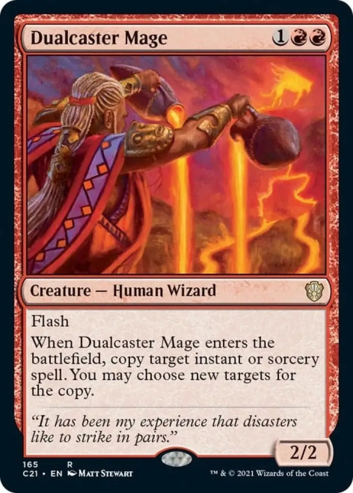 Dualcaster Mage [Commander 2021] - MTG Single