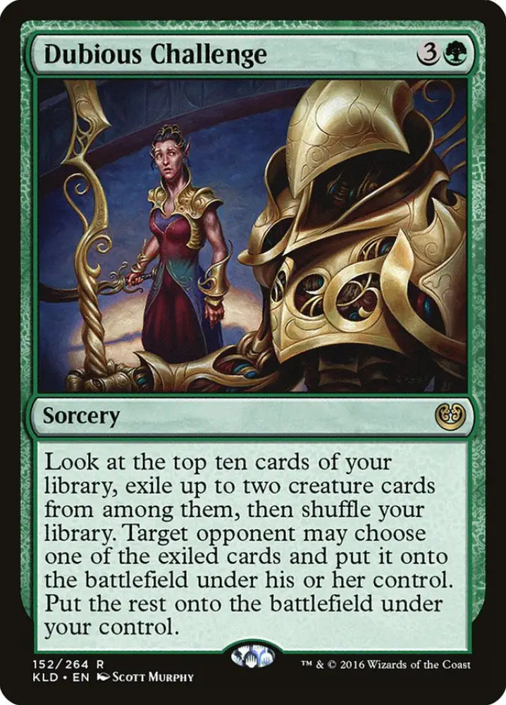 Dubious Challenge [Kaladesh] - MTG Single