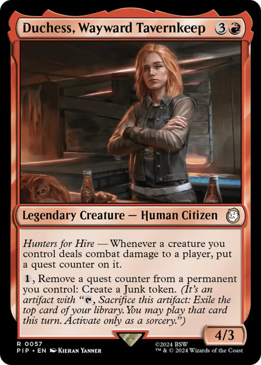 Duchess Wayward Tavernkeep [Fallout] - MTG Single