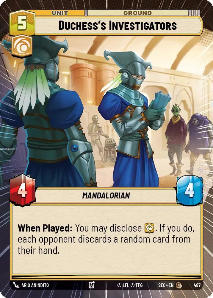 Duchess's Investigators (Hyperspace) (487) [Secrets of Power]