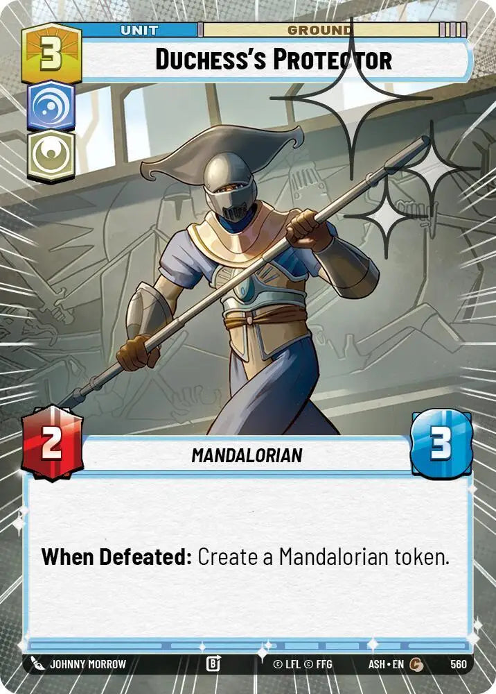 Duchess's Protector (Hyperspace Foil) (560) [Ashes of the Empire]
