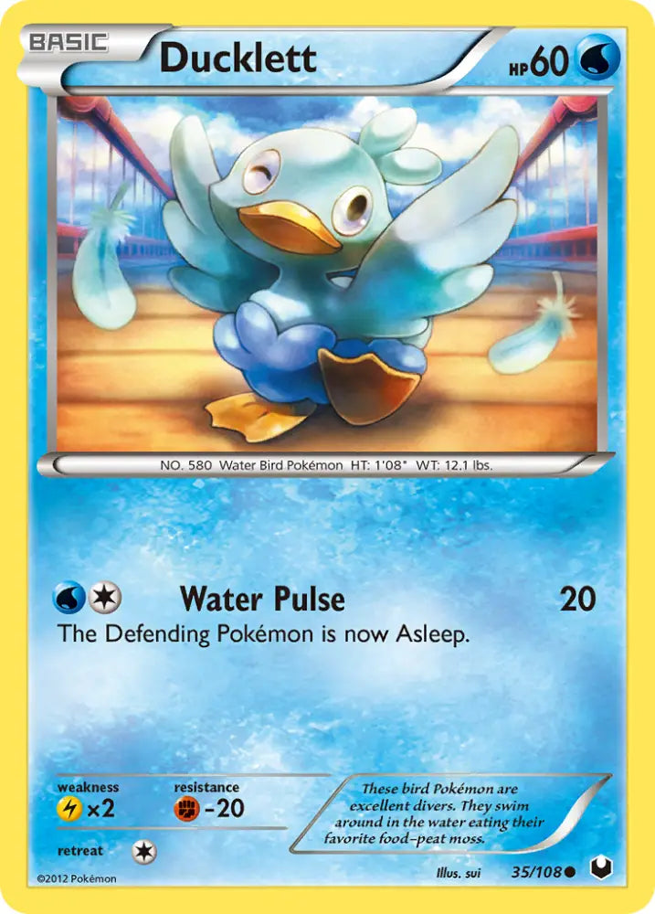 Ducklett (35/108) [Black & White: Dark Explorers] - Pokemon Single