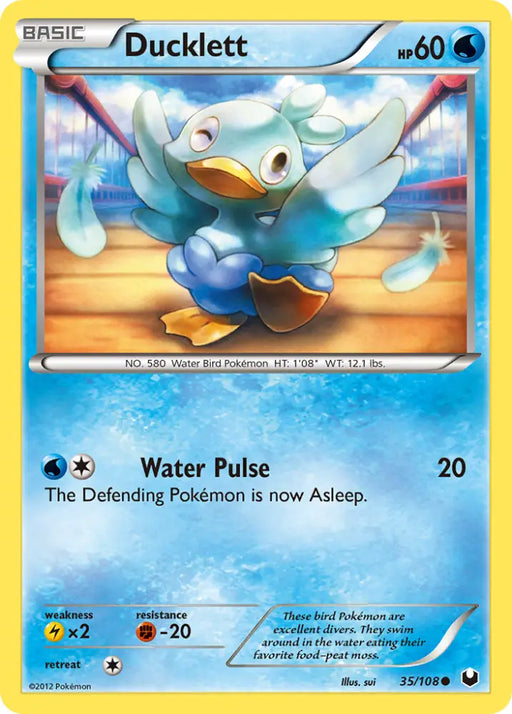 Ducklett (35/108) [Black & White: Dark Explorers] - Pokemon Single