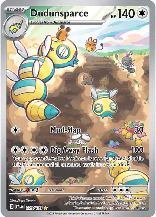 Dudunsparce (229/193) [Scarlet & Violet: Paldea Evolved] - Pokemon Single