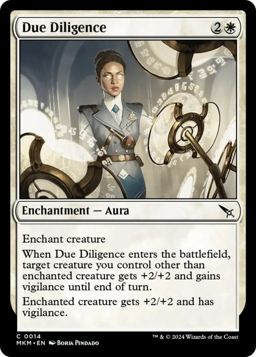 Due Diligence [Murders at Karlov Manor] - MTG Single