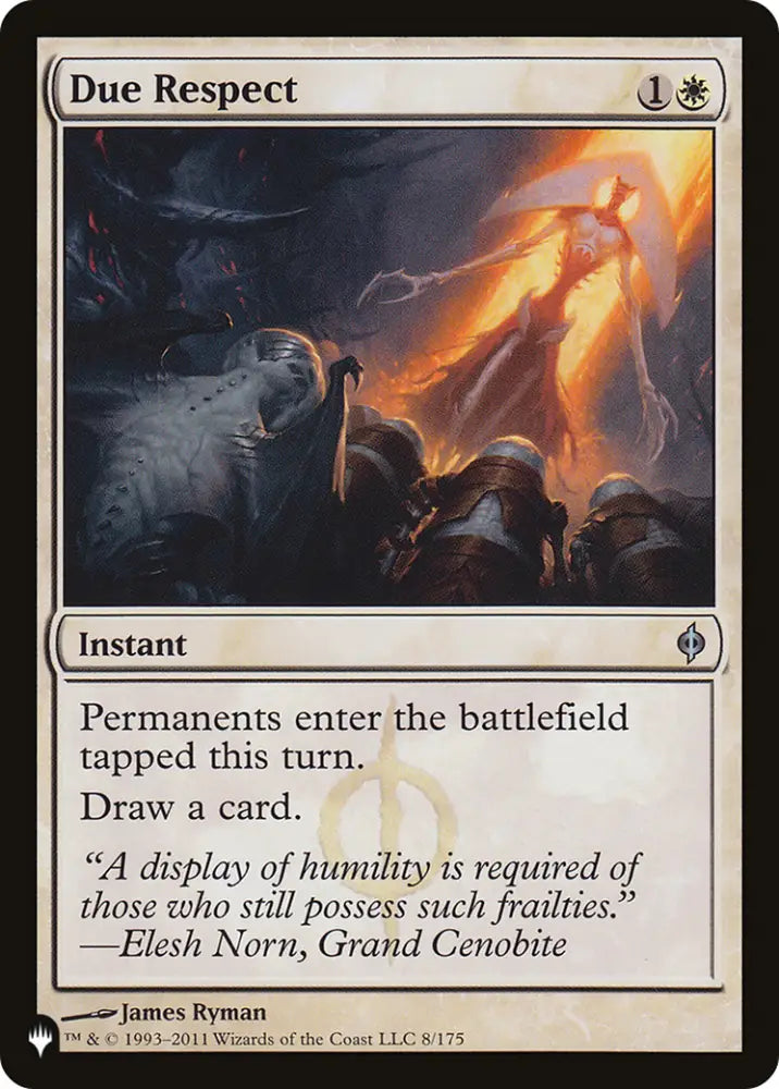 Due Respect [The List] - MTG Single