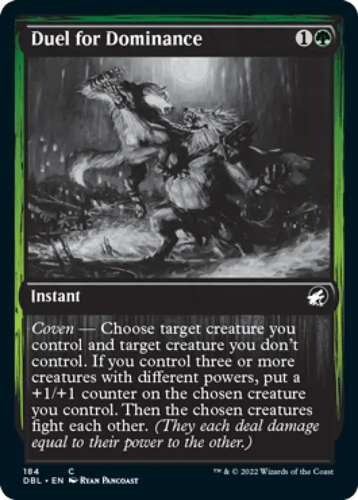 Duel for Dominance [Innistrad: Double Feature] - MTG Single