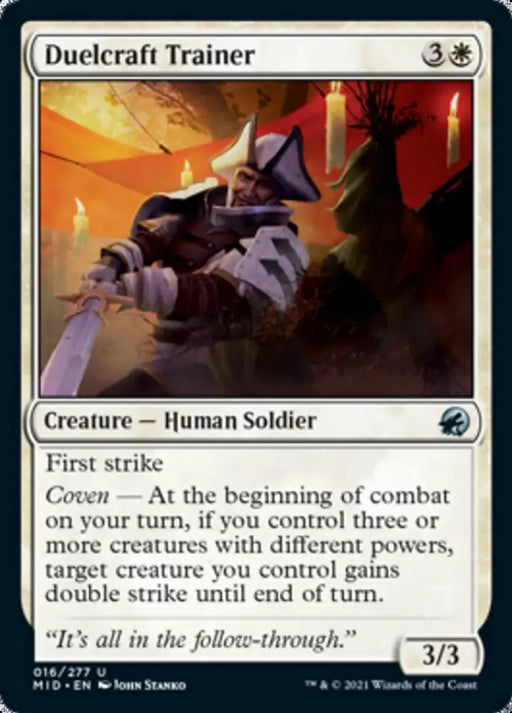 Duelcraft Trainer [Innistrad: Midnight Hunt] - MTG Single