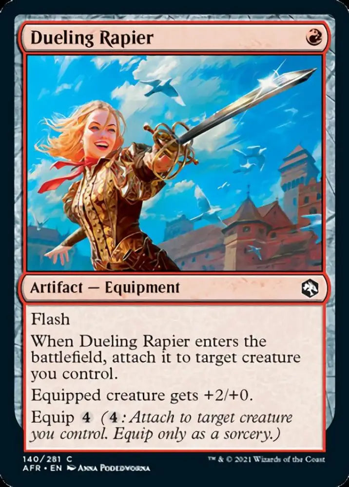 Dueling Rapier [Dungeons & Dragons: Adventures in the Forgotten Realms] - MTG Single