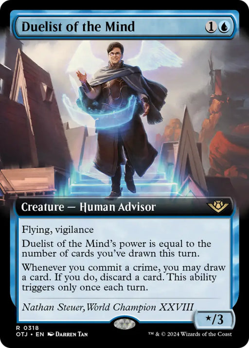 Duelist of the Mind (Extended Art) [Outlaws of Thunder Junction] - MTG Single