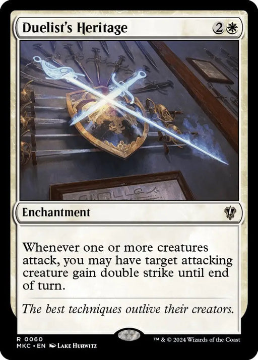Duelist’s Heritage [Murders at Karlov Manor Commander] - MTG Single