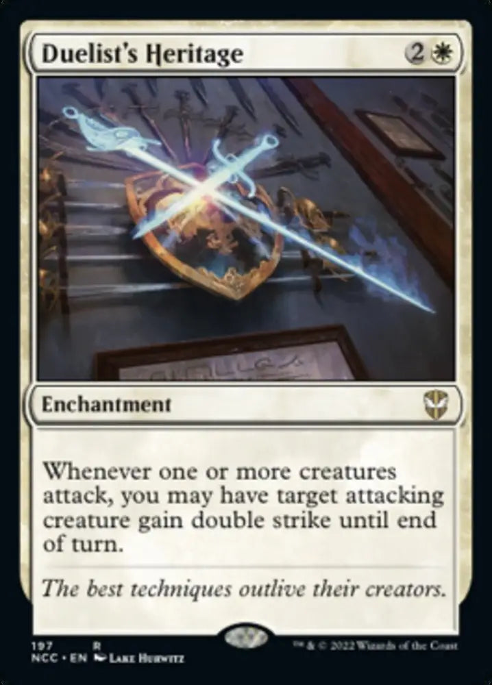 Duelist’s Heritage [Streets of New Capenna Commander] - MTG Single
