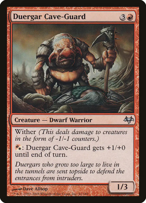Duergar Cave-Guard [Eventide] - MTG Single