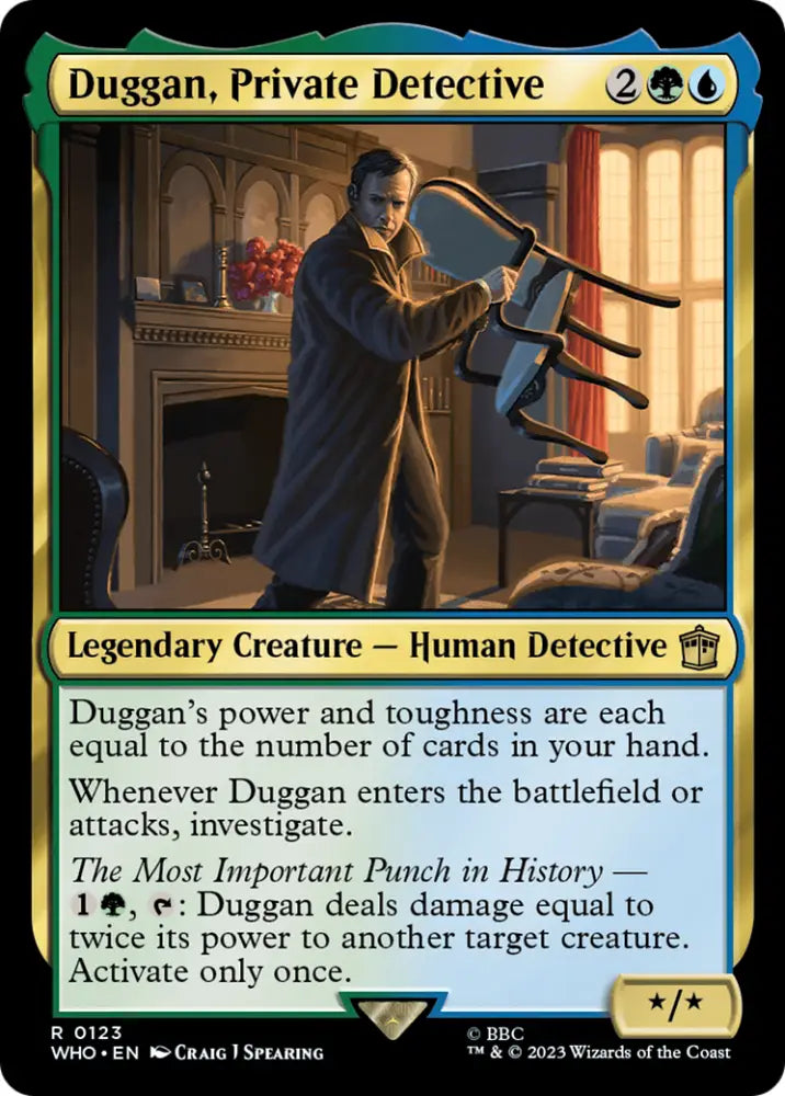 Duggan Private Detective [Doctor Who] - MTG Single