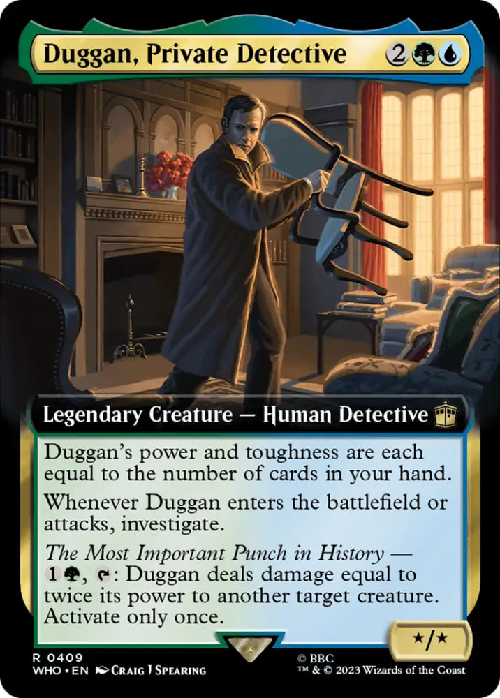Duggan Private Detective (Extended Art) [Doctor Who] - MTG Single