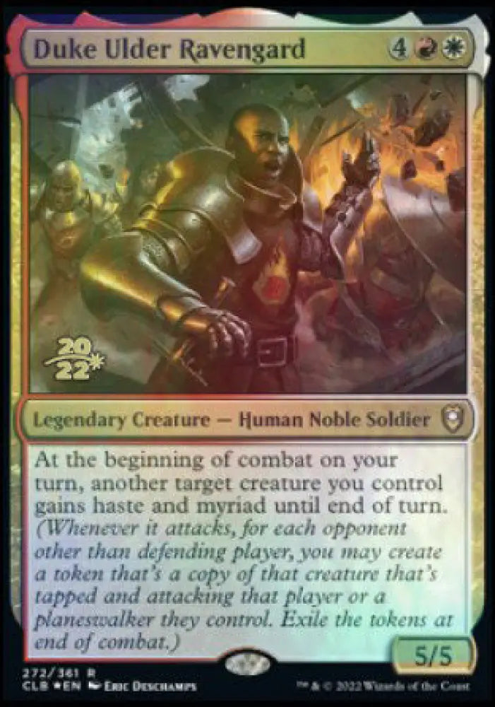 Duke Ulder Ravengard [Commander Legends: Battle for Baldur’s Gate Prerelease Promos] - MTG Single