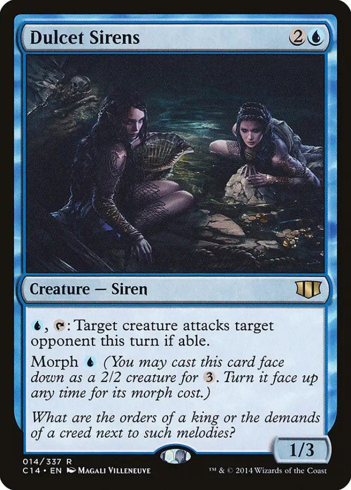 Dulcet Sirens [Commander 2014] - MTG Single