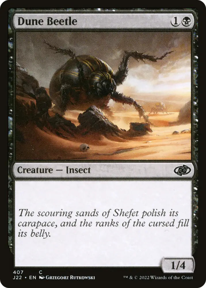 Dune Beetle [Jumpstart 2022] - MTG Single