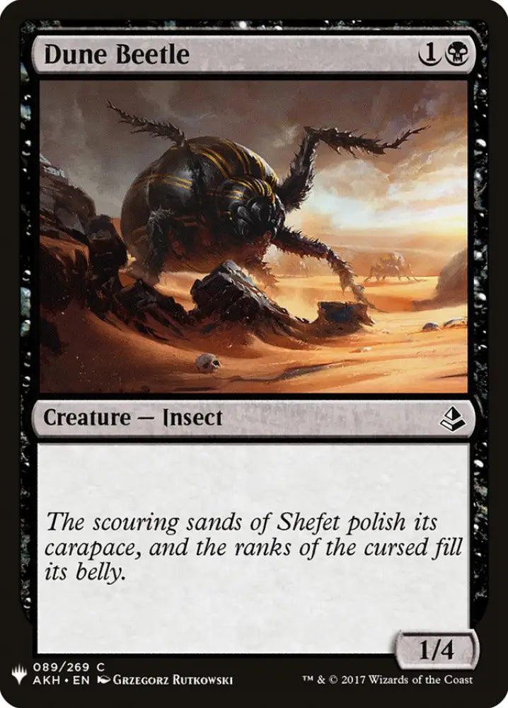 Dune Beetle [Mystery Booster] - MTG Single