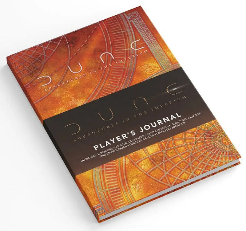 Dune RPG Player’s Journal HC - Role Playing Game