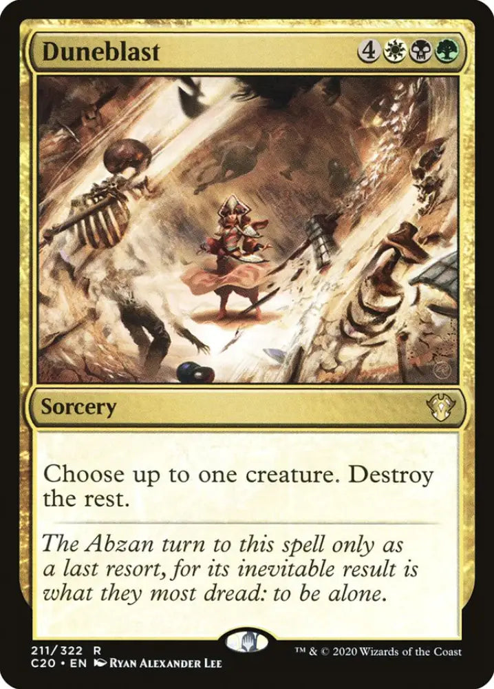 Duneblast [Commander 2020] - MTG Single