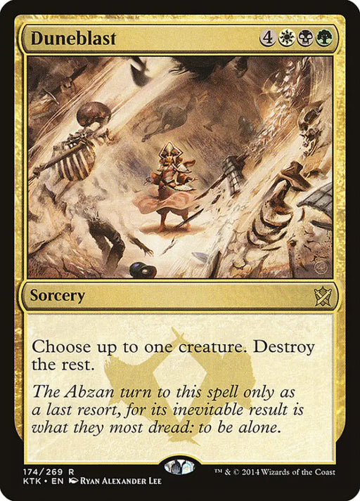 Duneblast [Khans of Tarkir] - MTG Single