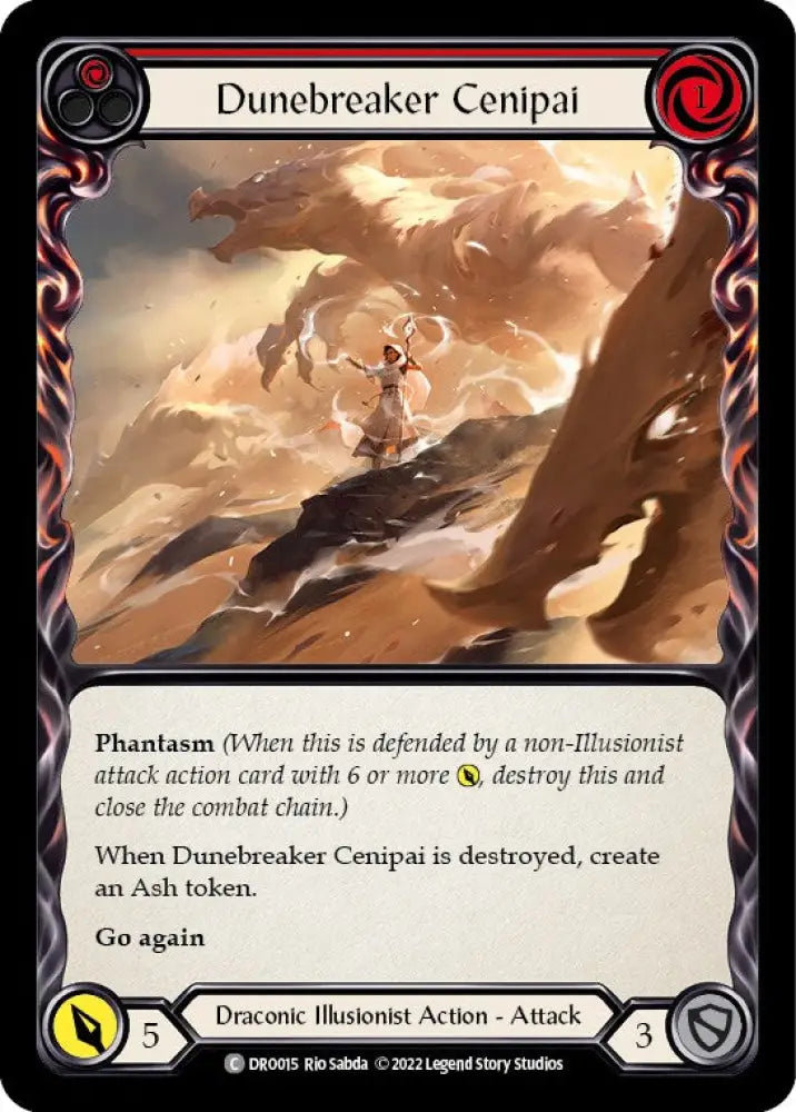 Dunebreaker Cenipai [Uprising] (Dromai Blitz Deck) - Flesh And Blood Single