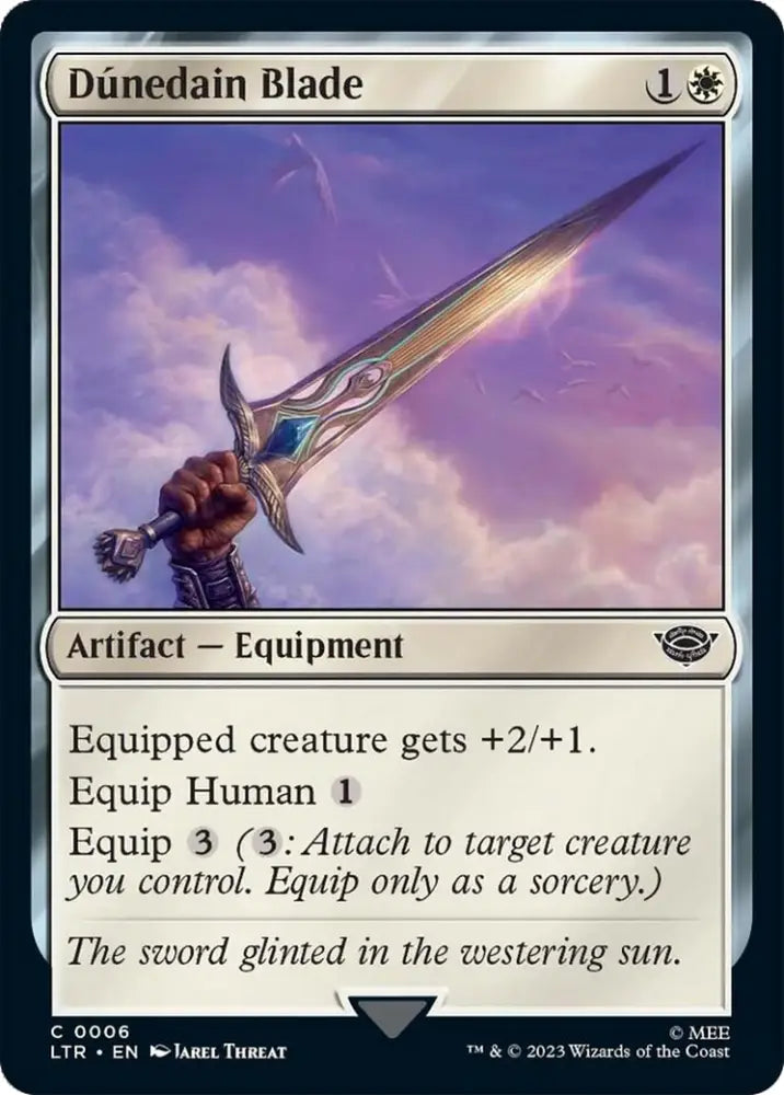 Dunedain Blade [The Lord of the Rings: Tales of Middle-Earth] - MTG Single