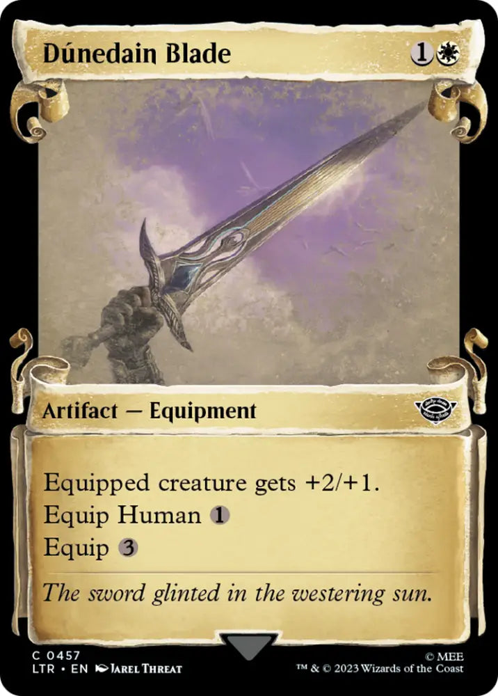 Dunedain Blade [The Lord of the Rings: Tales of Middle-Earth Showcase Scrolls] - MTG Single