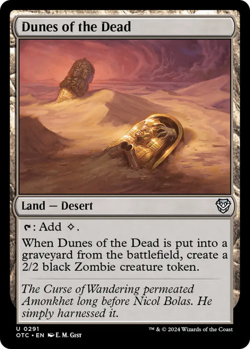Dunes of the Dead [Outlaws of Thunder Junction Commander] - MTG Single