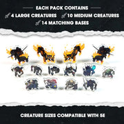 Dungeon Craft Flat Pack Minis: Undead - Role Playing Game