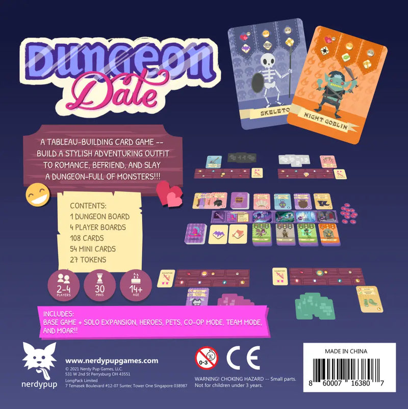 DUNGEON DATE (EN) - Board Games