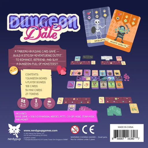 DUNGEON DATE (EN) - Board Games