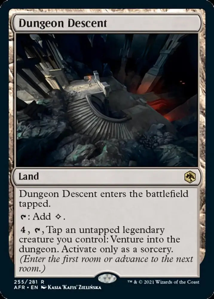 Dungeon Descent [Dungeons & Dragons: Adventures in the Forgotten Realms] - MTG Single