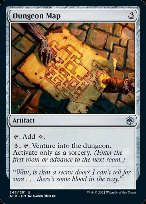 Dungeon Map [Dungeons & Dragons: Adventures in the Forgotten Realms] - MTG Single