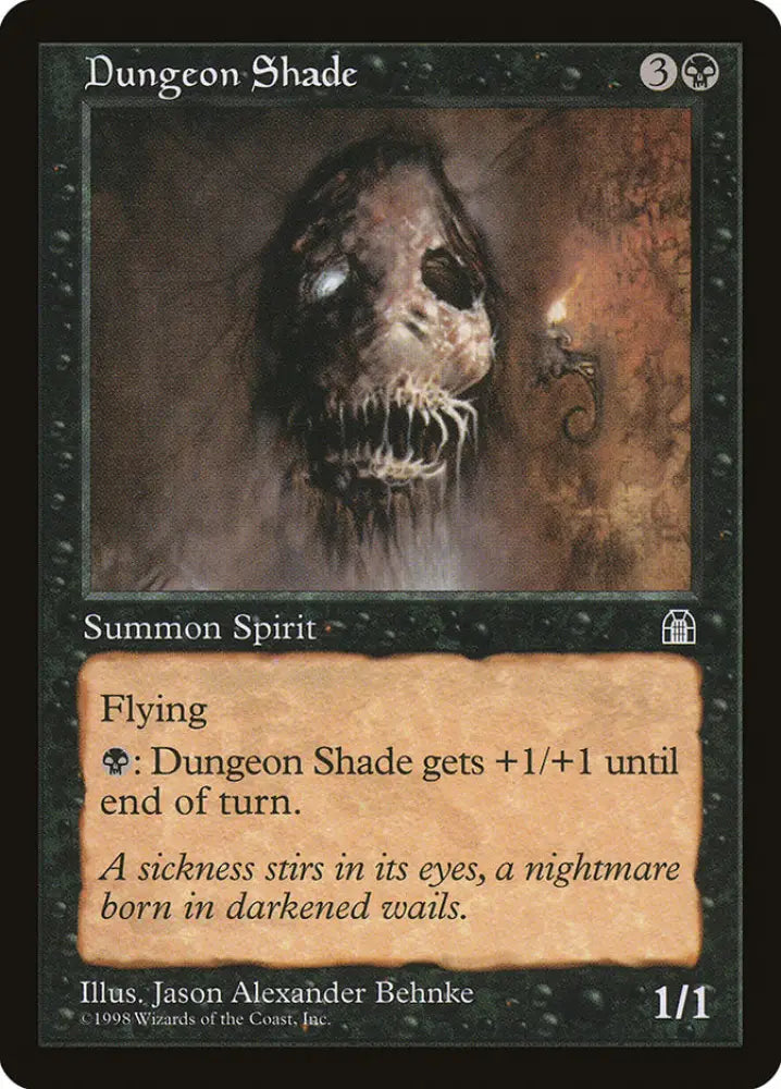 Dungeon Shade [Stronghold] - MTG Single