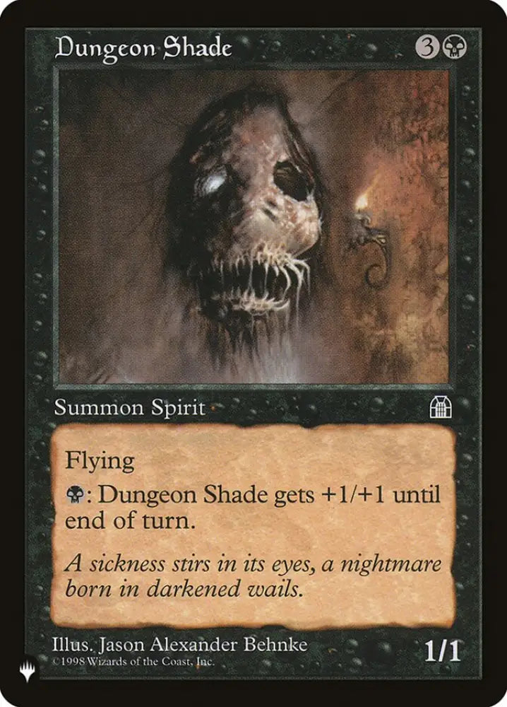 Dungeon Shade [The List] - MTG Single