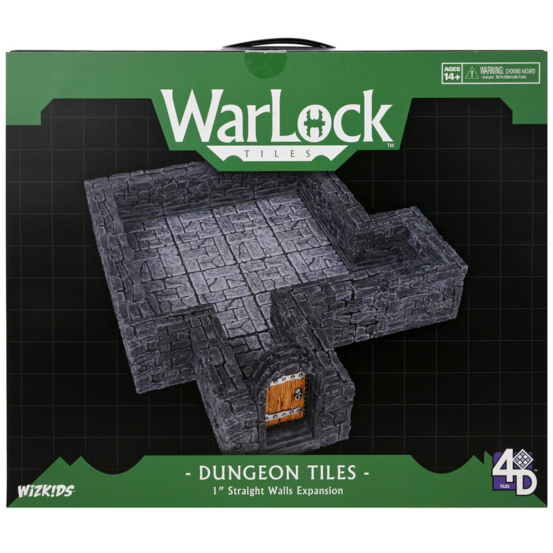 Warlock Dungeon Tiles: Dungeon Straight Walls