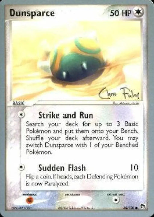 Dunsparce (60/100) (Blaziken Tech - Chris Fulop) [World Championships 2004] - Pokemon Single