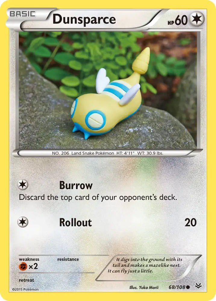 Dunsparce (68/108) [XY: Roaring Skies] - Pokemon Single