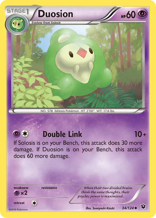 Duosion (34/124) [XY: Fates Collide] - Pokemon Single