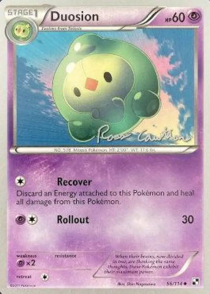 Duosion (56/114) (The Truth - Ross Cawthon) [World Championships 2011] - Pokemon Single