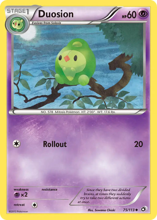 Duosion (75/113) [Black & White: Legendary Treasures] - Pokemon Single